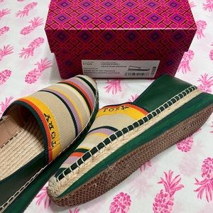 Tory Burch Espadrille Like New 8.5